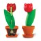 Cross-Section Flower Model, Classroom Foam Demonstration Model, Teaching Aids, 2 Piece Model, Grades 2+, STEM, Ages 7+